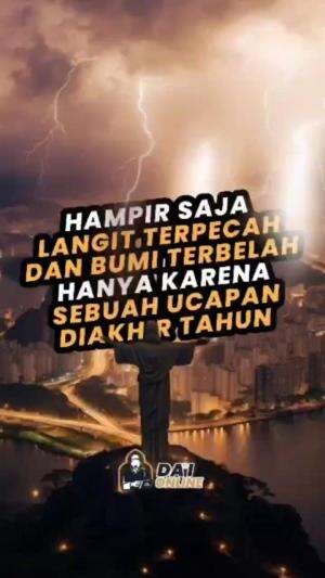 HAMPIR SAJA LANGIT TERPECAH

#dakwahislam #pesantrensalaf #salaf