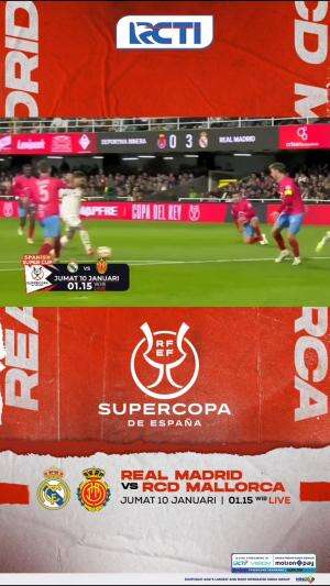 Sang juara bertahan Real Madrid akan menghadapi RCD Mallorca. Mampukah Real Madrid mempertahankan gelarnya?

Saksikan Real Madrid vs RCD Mal