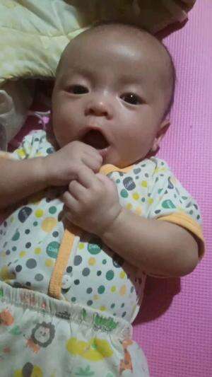 Imut banget anak adekku, semoga sehat² selalu nak ku