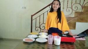 Kaitlyn|11yo|Depok|Online Audition Junior MCI 3| Cooking Mac &Cheese