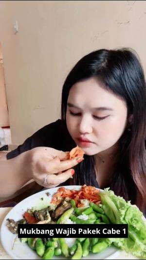 Mukbang Wajib Pakek Cabe 1 #Mukbang #cabe #caberawitmerah #kuliner #RCTIPlus 