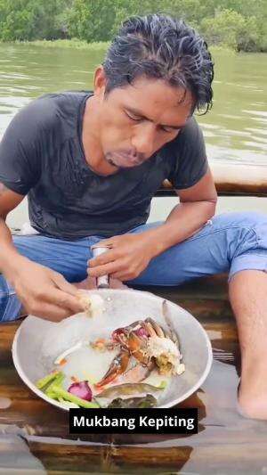 Mukbang Kepiting #Mukbang #kepiting #kuliner #RCTIPlus 