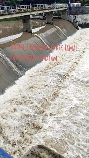 pasca hujan semalam kondisi sungai serang di wilayah Kabupaten Kulon Progo elevasinya meningkat.. 
para pemancing diharapkan waspada akan ba