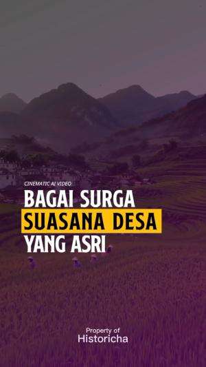 Bagai surga, suasana desa yang asri
 #desa #vibesdesa #desacinematic #kehidupandesa #pedesaan #suasanayangindah #nature #travel 