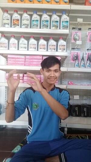pemanasan sambil nunguin pelanggan😂🔥