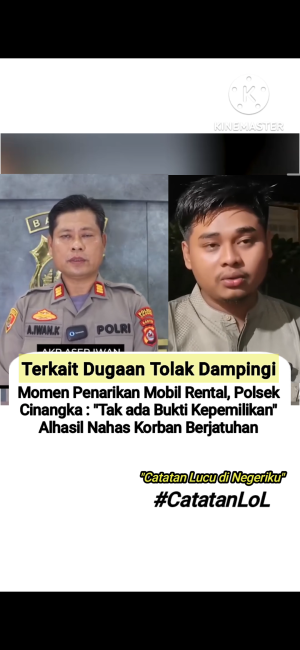 Terkait Dugaan Tolak Dampingi Penarikan Mobil Rental, Polsek Cinangka : Tak ada Bukti Kepemilikan...
#berita #news #breakingnews #buletin 