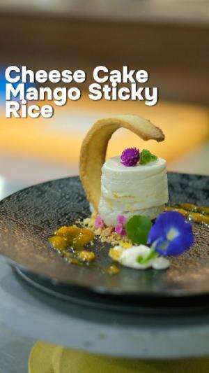 Hai guys.... Perkenalkan namaku Gabriele Nathania, yuk kita bikin Cheesecake Mango Sticky Rice. 