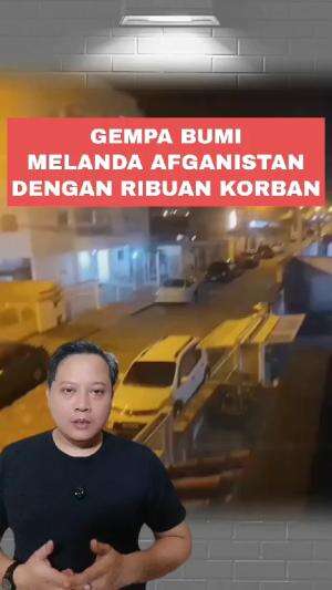 Gempa bumi melanda Afghanistan dengan ribuan jiwa menjadi korban #gempabumi #afghanistan 