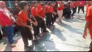 Keseruan lomba estafet hula hup siswa2 hebat SDN Pondok Betung 01.... 