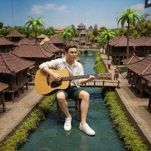 Bahagia selalu #gitar #maingitar #anime 