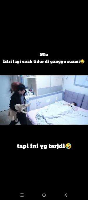 lagi enak tidur dingangu suami😂
 #cina#hiburan#mood#lucu#cinta#fypシ #fypシ゚viral 