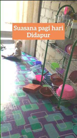 #bismillahsemogeangaminbuatrenovasirumah dapurku
