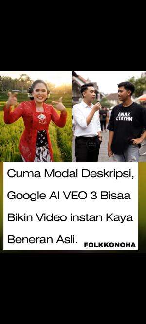 BAHAYA BANGET!! hanya modal nulis deskripsi, udah bisa ngehasilin video instan layaknya dunia nyata😭😭

bahkan versi terbaru sekarang udah bi