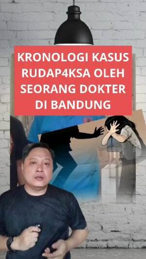 kronologi kasus rudapaksa yang dilakukan seorang dokter di bandung #informasi #kasus 