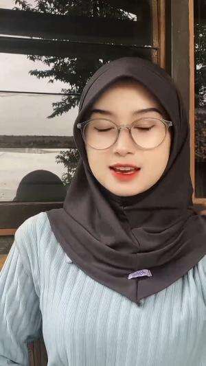 #cewek#hijab#cantik#kacamata#