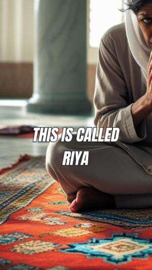 “The Scariest Form of Hidden Hypocrisy”

#Riya #IslamicReminder