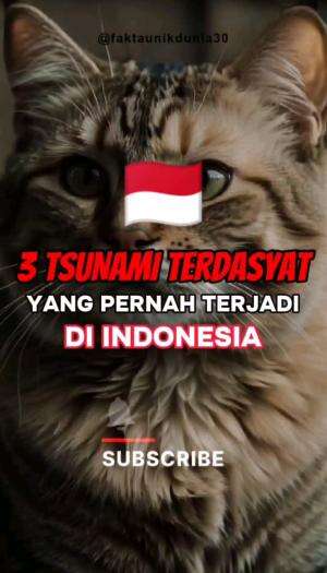 3 Tsunami terdasyat yang pernah ada di Indonesia 

#tsunami #Museum Tsunami Aceh #tsunami flores