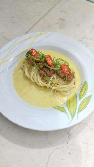 Spaghetti Salted Egg