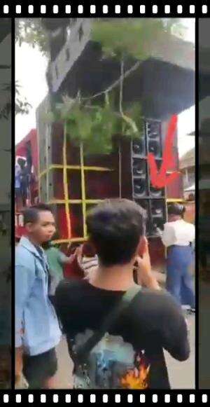ketiban sound horeg sampai terkapar  #viral  #fyp  #saundhoreg  #Kecelakaan 
