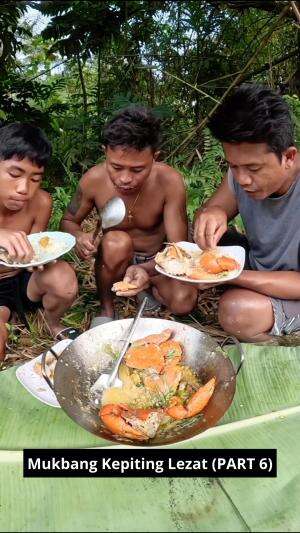 Mukbang Kepiting Lezat (PART 6) #Mukbang #kepiting #lezat #KulinerLezat #kuliner #RCTIPlus 
