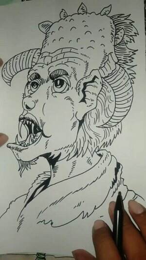 Yuk Belajar Menggambar Setan Penghisap Darah Guys 