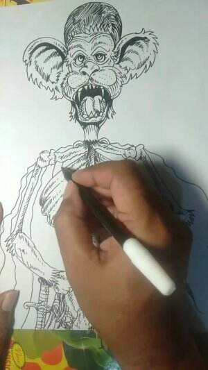 Yuk Belajar Menggambar Siluman Tengkorak Guys 