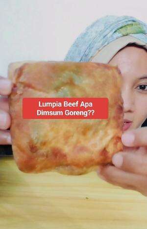 Lumpia Beefnya Pedo Eloomm ?? #lumpia #lumpiabeef #RCTIPlus #jajananviral #nyaidarugi_real 