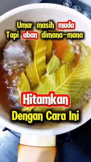 UMUR MASIH MUDA TAPI UBAN DIMANA MANA, HITAMKAN DENGAN CARA INI

#tipsandtrik #tips #trik #tutorial #kreatif #hiburan #inspirasi #inspiratif