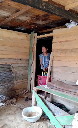 habis jemur pakaian lanjut goreng ikan