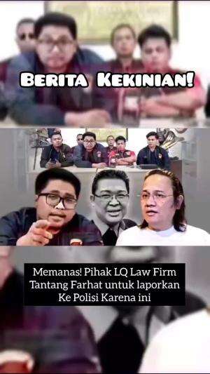 Suasana memanas LQ law firm tantang Farhat #news #fyp #fypシ゚viral #trending #RCTIPlus #HOTrctiplus 
