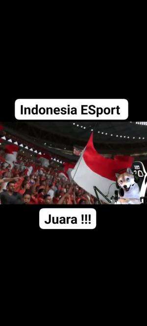 Indonesia ESport Juara !!!
 #ShowYourTalent 