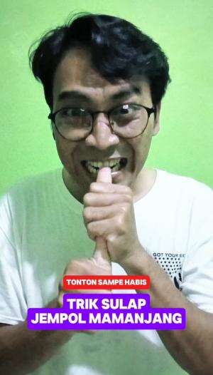 Trik Sulap Jempol memanjang
#MyFirstVideoOnHOT+ #street magician  #tutorialsulap 
