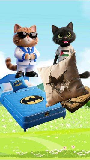 bantu kucing ini agar bisa tidur #animation #kucing #kucinglucu #pecintakucing #short #shortplus 