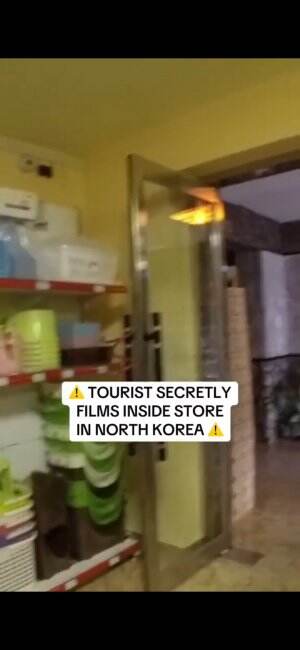 Bukti hubungan erat Indonesia dan Korea Utara, isi warung di Korut jajanan dari Indonesia semua.
