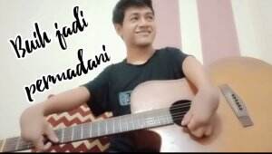 Buih jadi permadani cover akustik sawuk nara