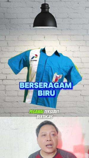 tugas pegawai SPBU bisa diketahui berdasarkan warna seragamnya #infomenarik #SPBU 
