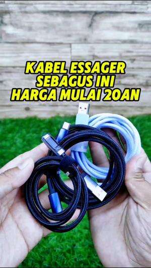 Untuk kebutuhan perkabalen gua selalu percaya produk ESSAGER karena harganya murah banyak pilihan lokasi lain nya. 

 #kabel #essager