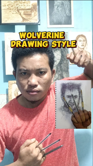 Halo Guys Salam Kreatif
Di Video ini aku mencoba menggambar karakter Wolverine dengan gaya Wolverine Drawing Style dengan bentuk cakar dan d