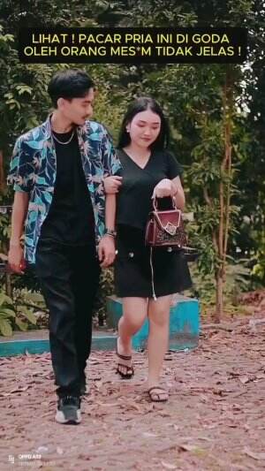 pacar peria ini di goda oleh orang mesum yang tidak di kenal part 1 #drama

