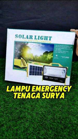 Lampu sorot emergency tenaga Surya yang portabel dan fiturnya paling komplit. 

#lampuemergency #lampuledtenagasurya #lampuportable 