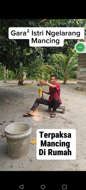 Yang Penting Bisa Mancing 😂