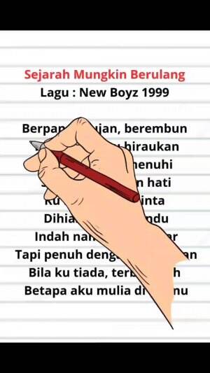 Lirik Lagu Sejarah Mungkin Berulang #SesamaMusisi 