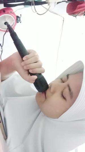 real name :  hilmi Aguilera / 17 years old / from papua / Singing cover tones and i 