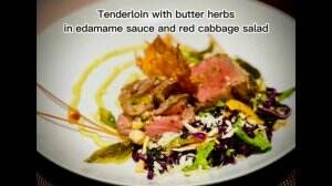 TASTE ADVENTURE - FUSION TENDERLOIN STEAK WITH BUTTER HERBS in edamame sauce and red cabbage salad | Shevica-Jakarta | #onlineauditionmci9 