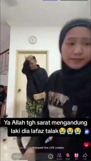 sedang melakukan live kena talak #talak #talak2 #live