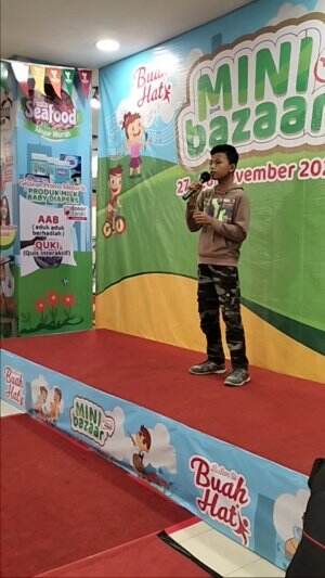 Farhan 12 tahun latihan perform