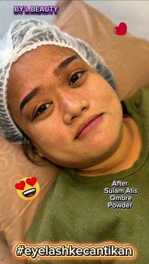 Hasil Sulam Alis Ombre Powder L Beauty Natural Banget Kan say..😍🥰.#rctiplus #shortplus #kecantikan #sulamalis #perawatan #treatment #Beauty 