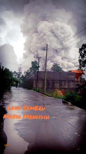  #Erupsi#Lahar#meletus#