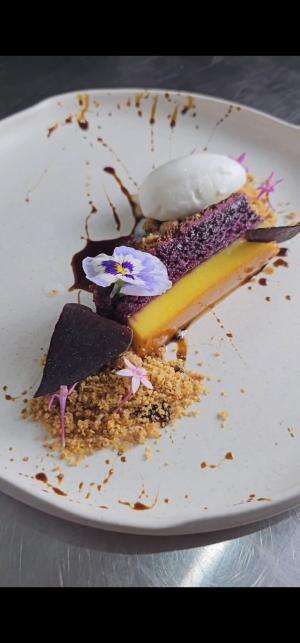 MOIST, SMOOTH, CRUNCHY IN ONE BITE | UBE LECHE FLAN CAKE by Jane Tan