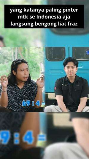 jerome langsung bengong ?